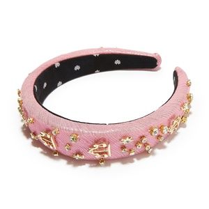 Lele Sadoughi Zodiac Libra Alice Headband Rose gold NWT